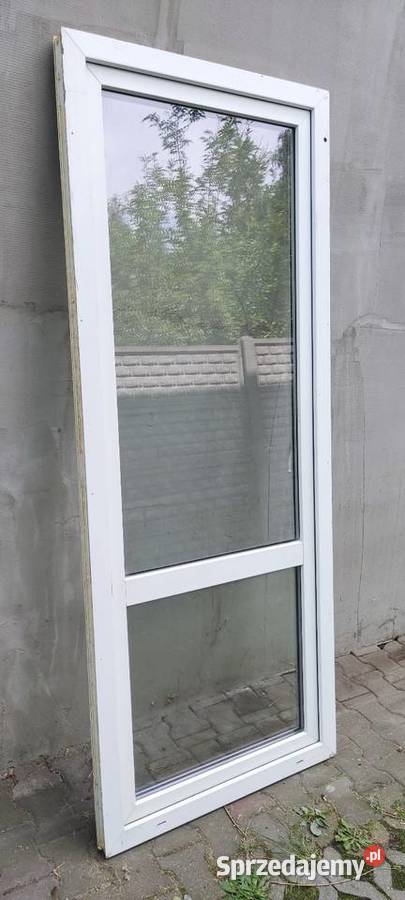 Drzwi balkonowe 88x221 z roletą zewnętrzną Rybnik