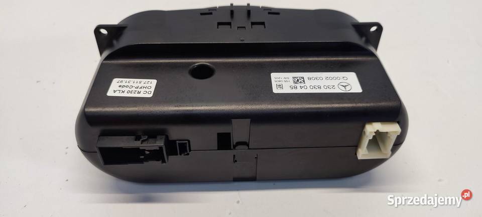 MERCEDES SL R230 PANEL KLIMATYZACJI A2308300485