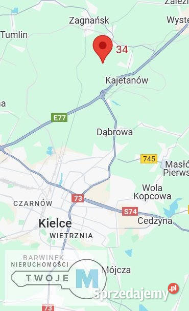 Dom Zagnańsk 1500 metrów 4150zł/m2