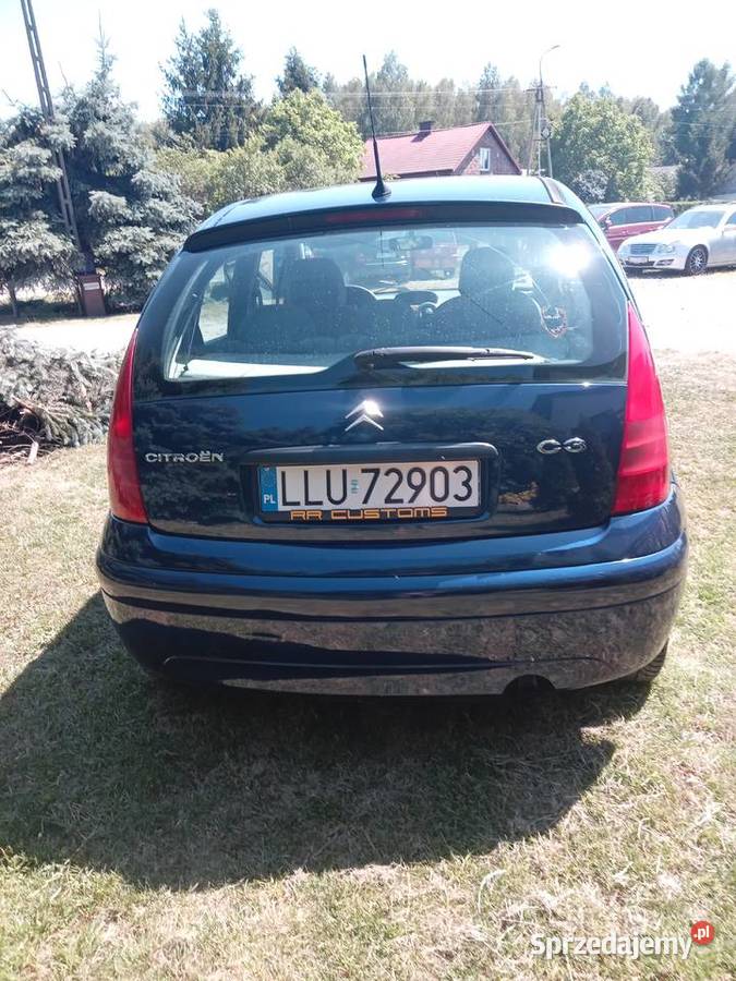 Citroen c3 benzyna klima elektryczne szyby Łuków sprzedam