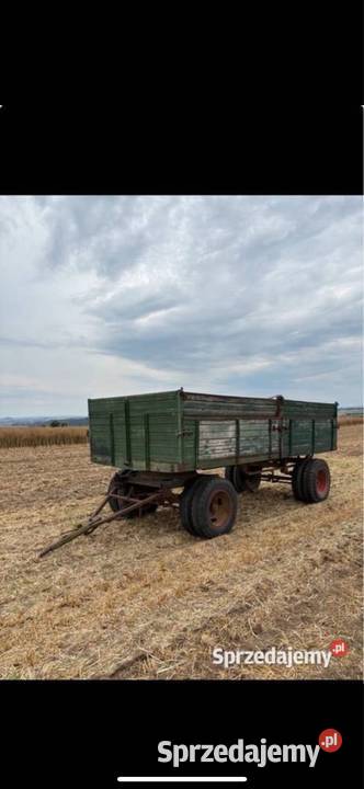 Przyczepa sztywna 8 t Rolnictwo opolskie Kluczbork