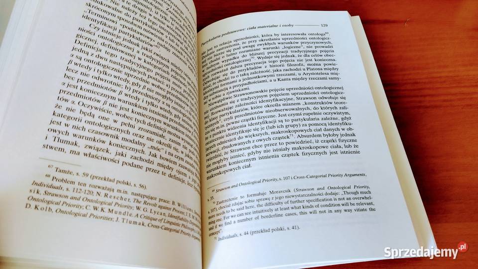 Metafizyka analityczna P F Strawsona Tadeusz tradycyjny podręcznik