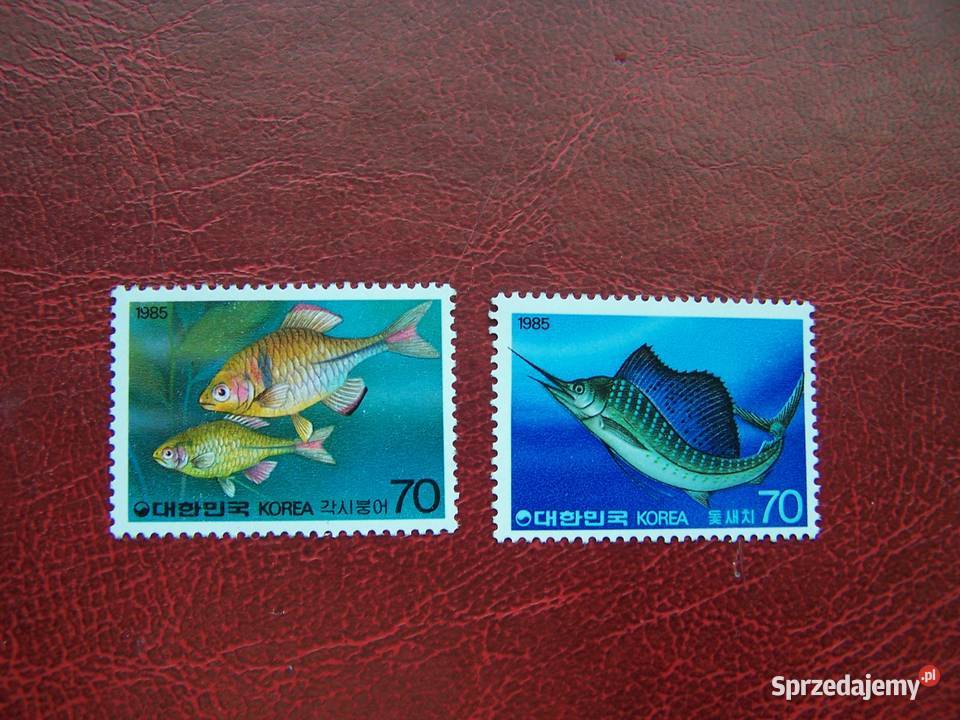 Korea 1985 MNH Mi 140809 Fauna Ryby