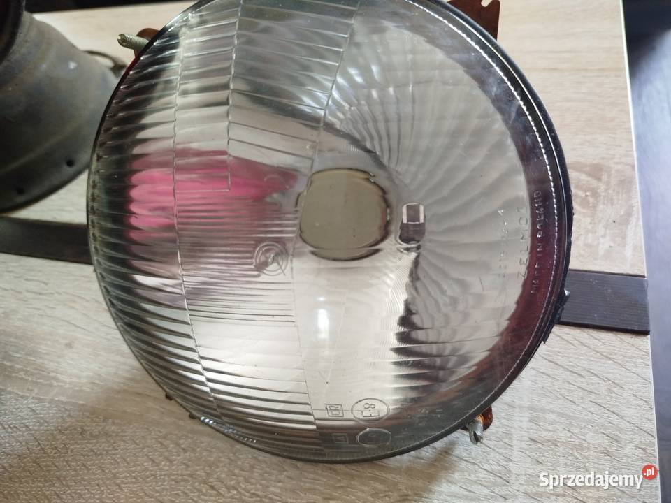 Lampa reflektor Zelmot Trabant PRL Białystok