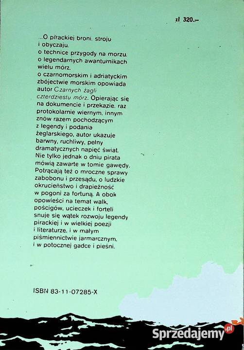 Lew Kaltenbergh Czarne żagle czterdziestu mórz