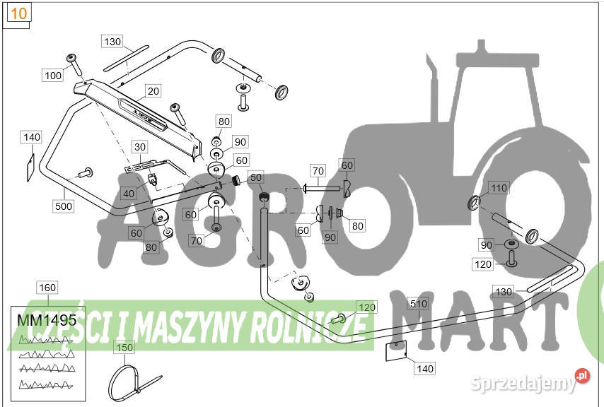 122246 PAŁĄK RURA AMAZONE Wichrów