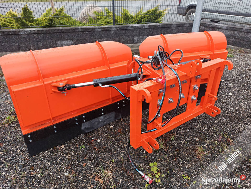 Pług do śniegu składany strzałka Metal technik Rolnictwo Opole
