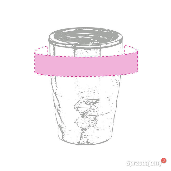 Kubek termiczny 350 ml logo grawer 5 biały Akcesoria kuchenne Leżajsk