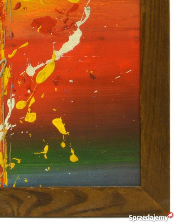 Obraz olejny malowany na płycie INSPIRACJE o Warszawa