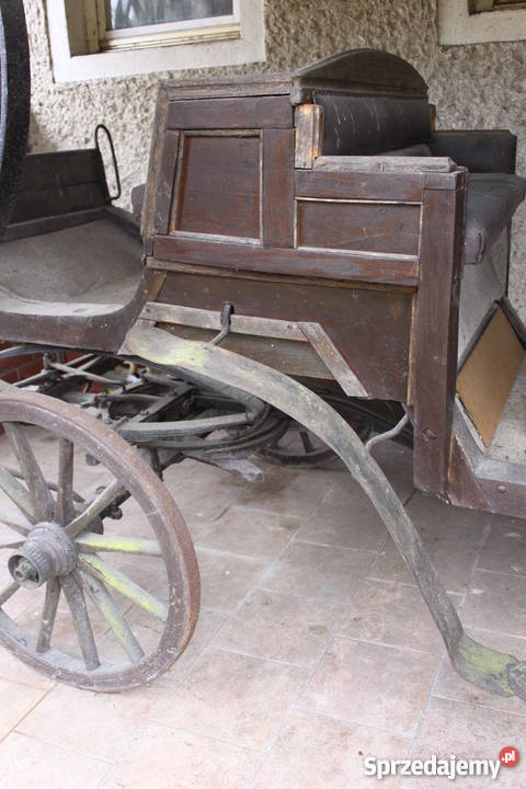 Bryczka konna polowiec do remontu Brzeg