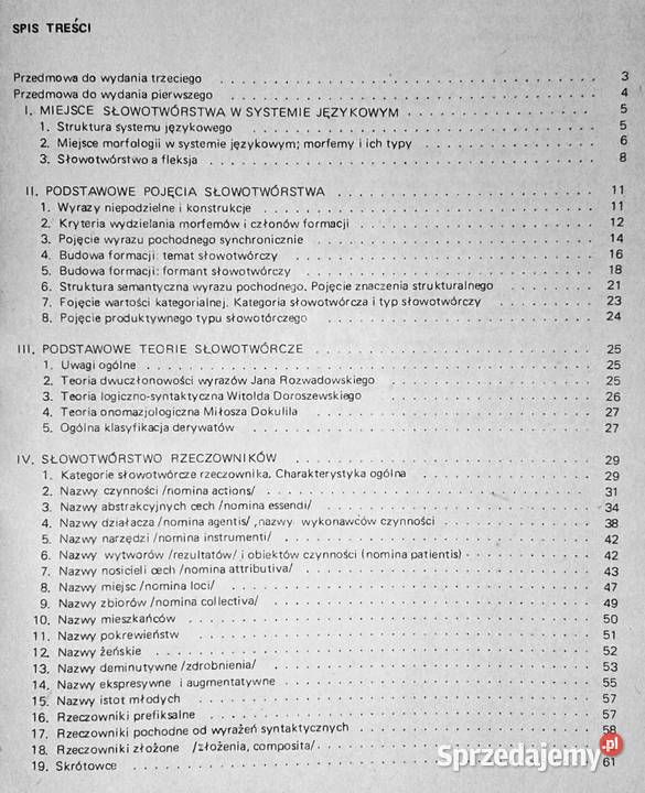 Zarys słowotwórstwa polskiego Renata Chełm sprzedam