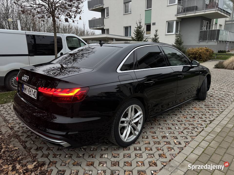 Audi A4 B9 Polift 45TFSI Sline Quattro światła LED mazowieckie Warszawa