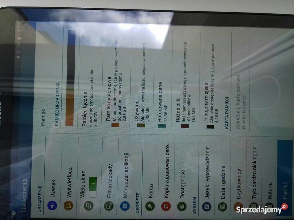 Tablet Samsung Galaxy Tab E SMT560 96cala 8GB Samsung kujawsko-pomorskie Bydgoszcz