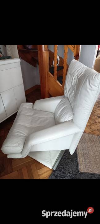 Unikatowy autorski fotel ze skóry według autora Kępno