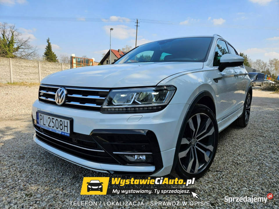 Volkswagen Tiguan RLine Telefon 733916297 Leszno SUV kujawsko-pomorskie