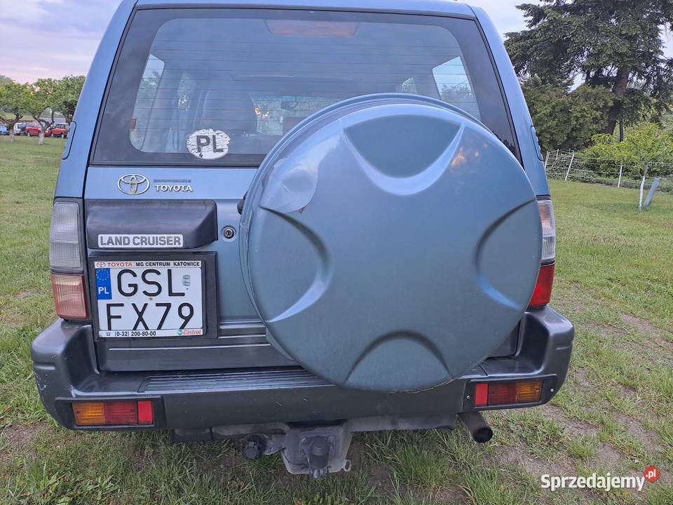 Toyota Land Cruiser 98r 30TD 125 zdrowa Rok produkcji 1998 Myślibórz