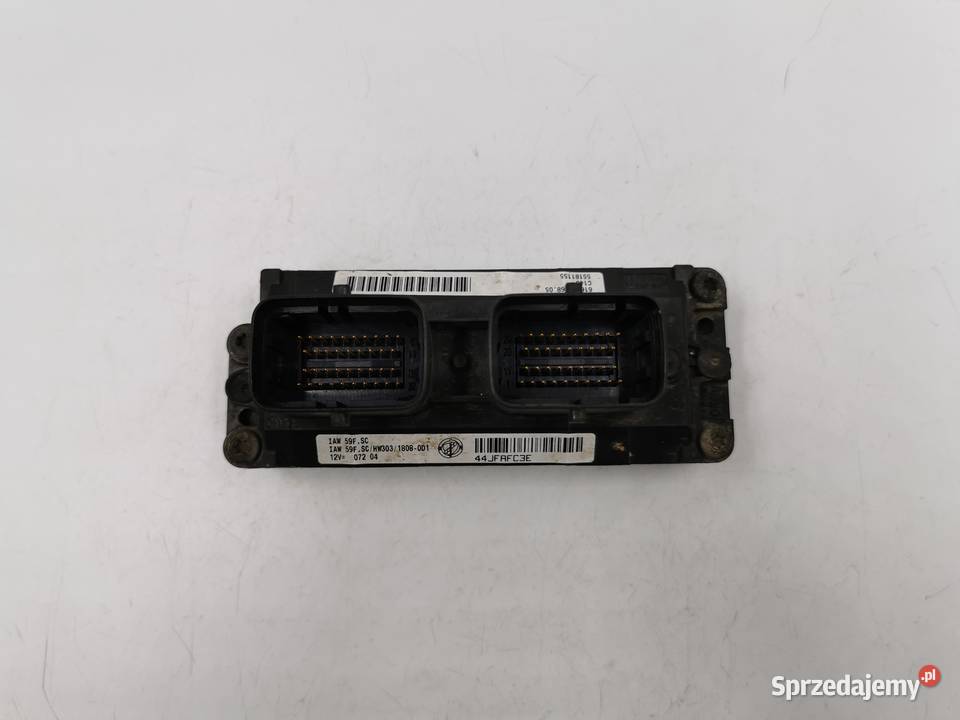 Sterownik Silnika Fiat Doblo 12 8v 55181155 IAW Wyszków sprzedam
