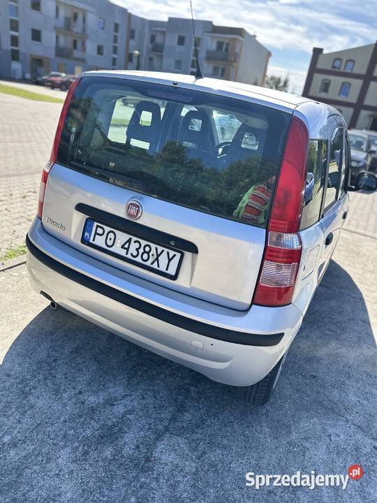 Fiat panda 12 2011r 102 przebiegu Poznań