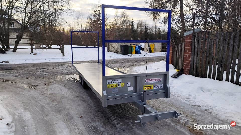 Laweta sadowniczaprzyczepa 5 szkrzyniowa