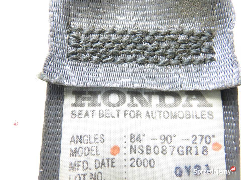 PAS PRAWY PRZEDNI HONDA CRV I NSB087GR18