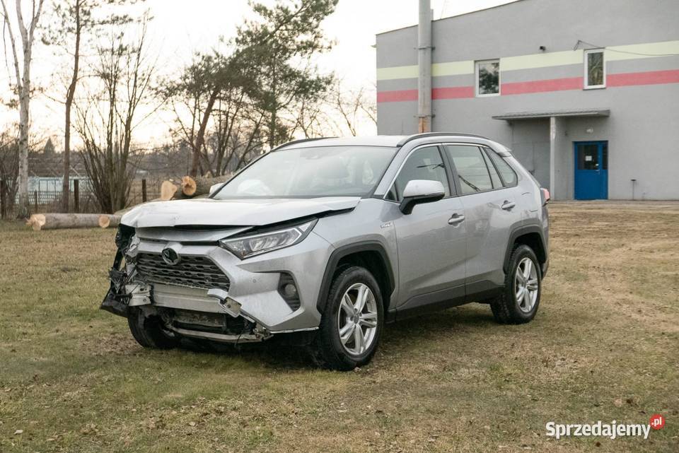 Toyota RAV4 hybryda 2020 srebrny RAV4