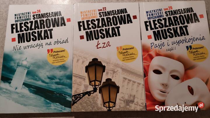 książki Stanisława FleszerowaMuskat Bielsko-Biała sprzedam