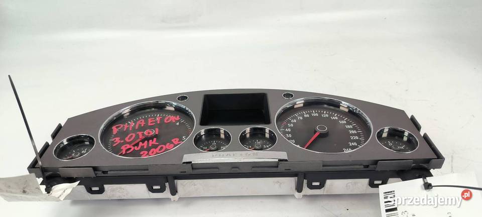 LICZNIK ZEGAR VOLKSWAGEN PHAETON 3D0920882N Lipno