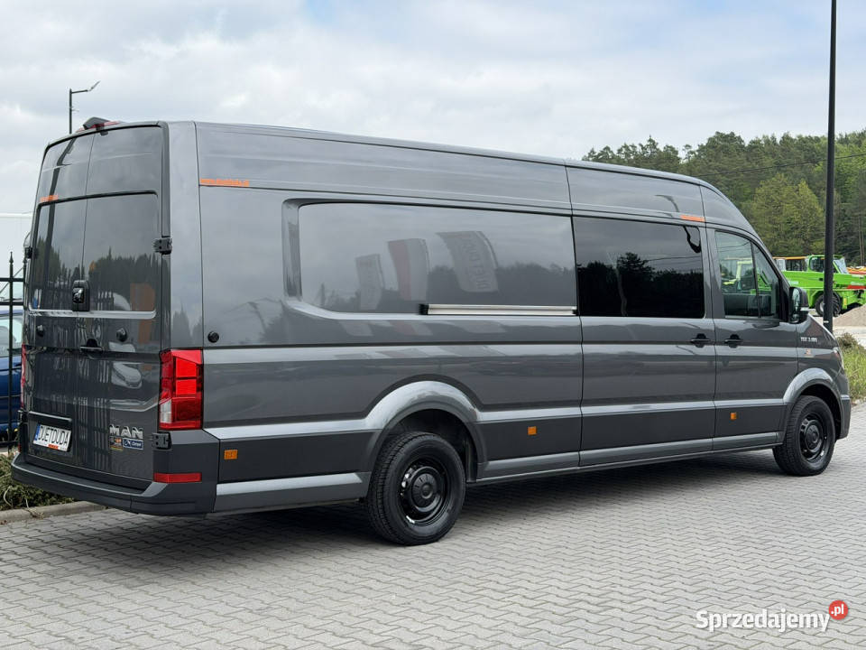 Man TGE 3180 Automat 7OSÓB Brygadówka LONG L5H3 ESP Widełki