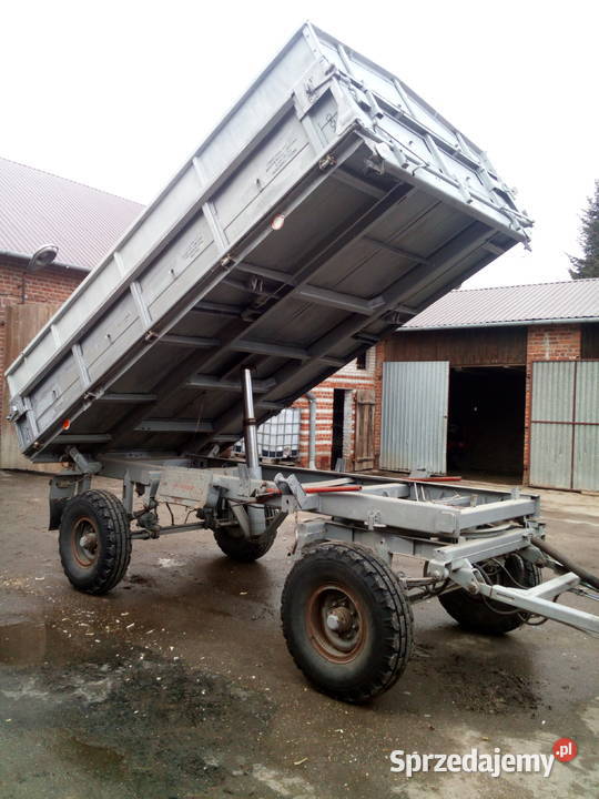 przyczepa rosyjska nieuszkodzony Przyczepy rolnicze Blinów Pierwszy