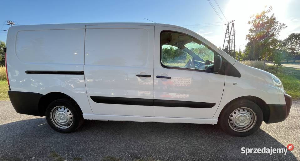 Citroen Jumpy Long 20 HDI 2015r Klima Napęd przednia oś Poddębice