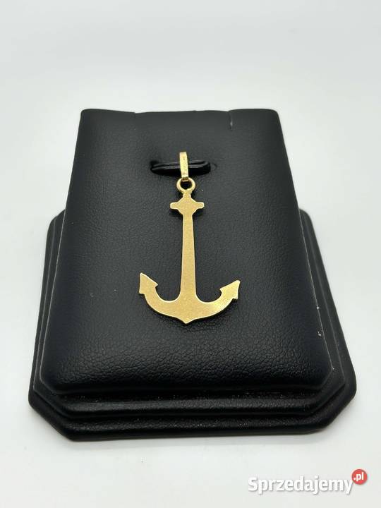 Złota zawieszka pr 585 110g Kotwica złoto warmińsko-mazurskie Elbląg sprzedam