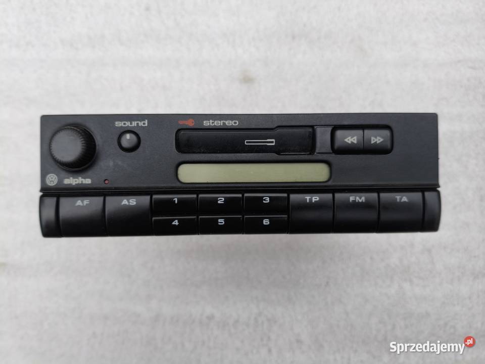 Radio Kasetowe Volkswagen VW Alpha KOD osobowe Wyszków sprzedam