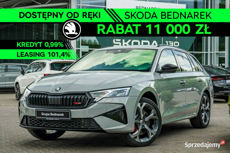 koda Octavia Combi RS 20 TSI 265 DSG IV 2020 Łódź