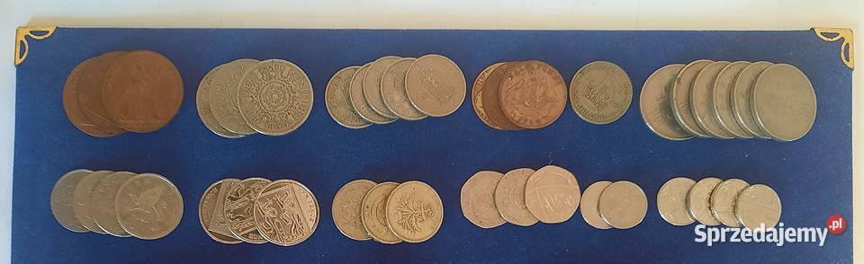 Zestaw Monet Anglia 122 Każda Inna Gliwice