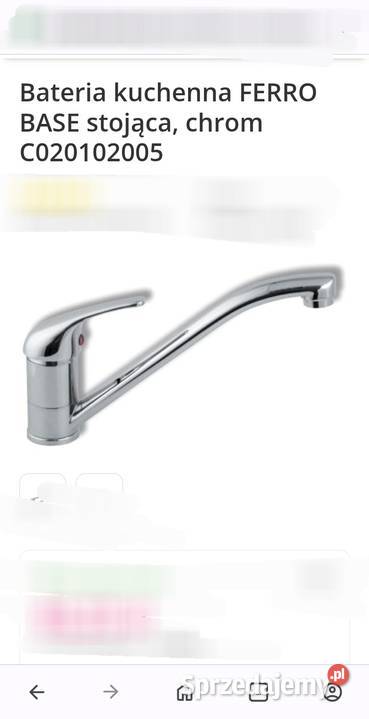 Bateria umywalkowa nowa Laryszów