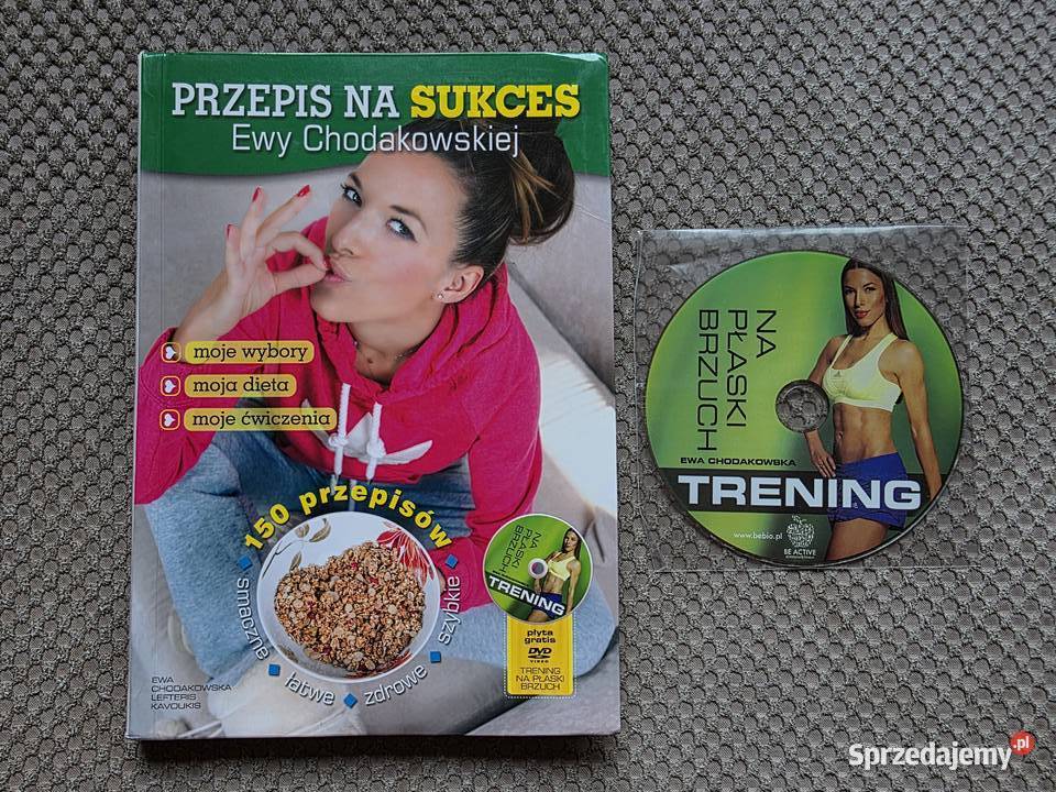Przepis na sukces Ewy Chodakowskiej DVD Trening małopolskie Kraków