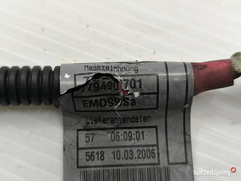 PRZEWÓD ŚWIEC ŻAROWYCH BMW E90 E91 20D 779490801