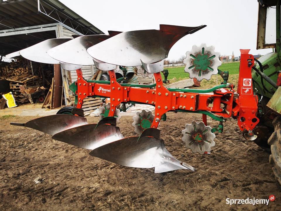 Pług Kverneland LD 85 3 skibowy obrotowy Strzyżew