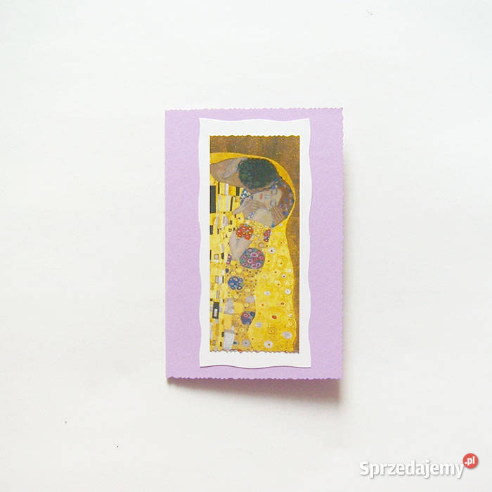 klimt kartka ładna kartka na ślub sztuka kartka Bydgoszcz