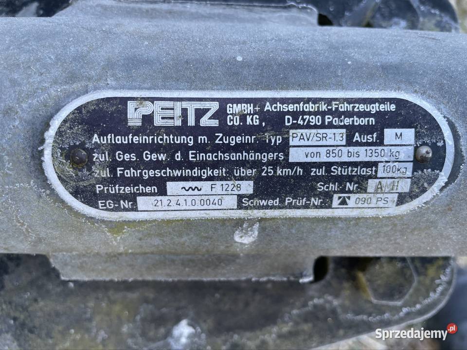 Przyczepka 55 metra zachodniopomorskie Koszalin sprzedam