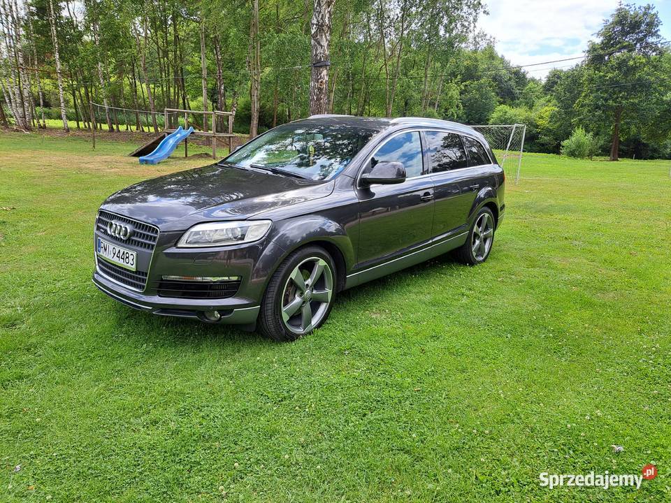 Sprzedam Audi Q7 30 TDI elektrycznie ustawiane fotele Szafranów