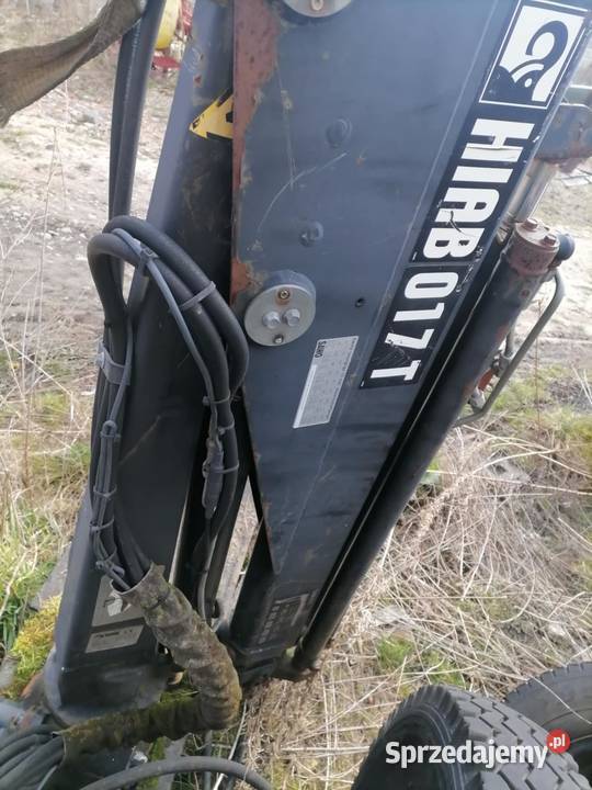HDS żuraw HIAB 017T dolnośląskie Ścinawa