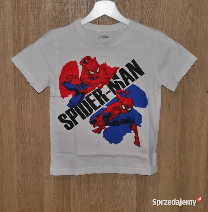 Marvel Spiderman fajna koszulka 128