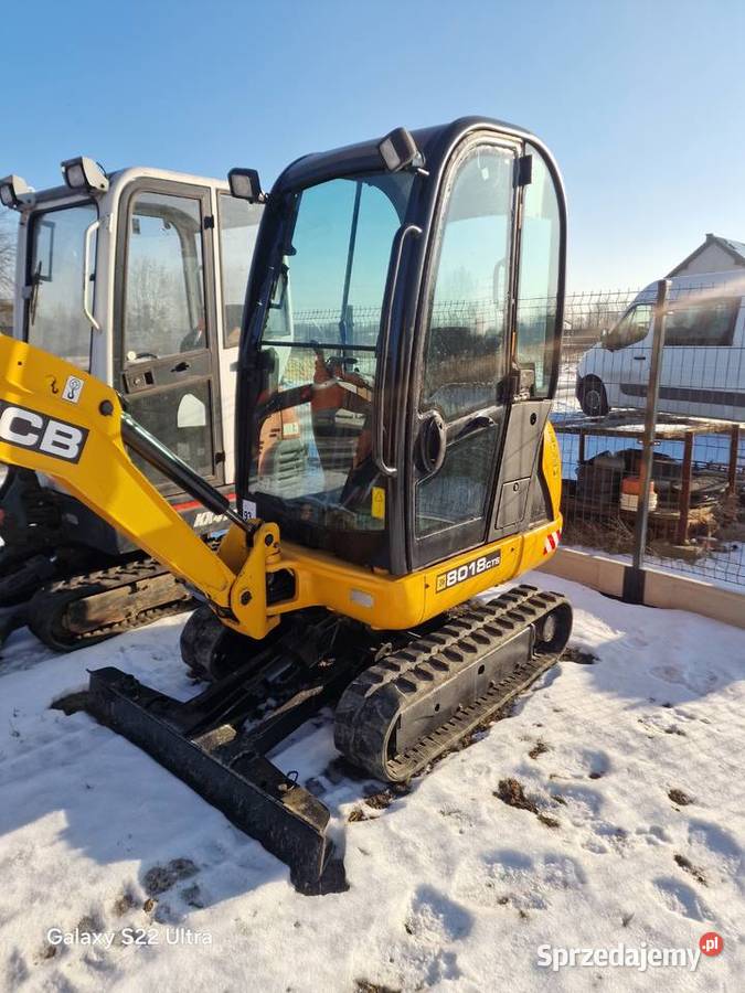 Jcb 8018 2013r bez wkładu śląskie Chorzów