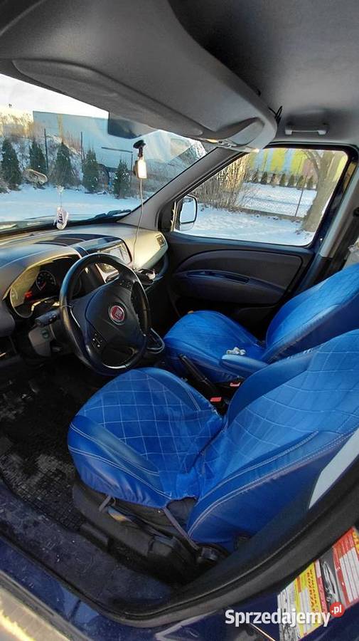 Fiat Doblo maxi 14t lpg 120 2011r CZYTAJ OPIS elektryczne szyby Zgierz