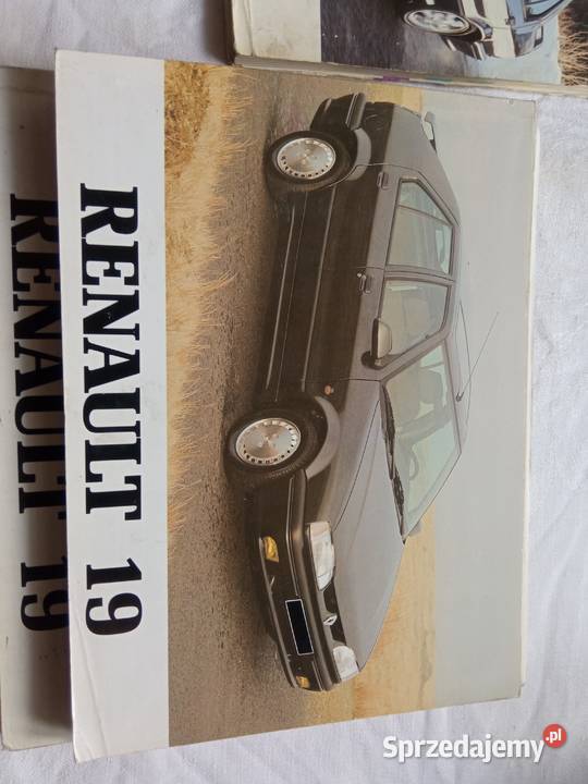 Instrukcja obsługi renault 19 Szczecin sprzedam