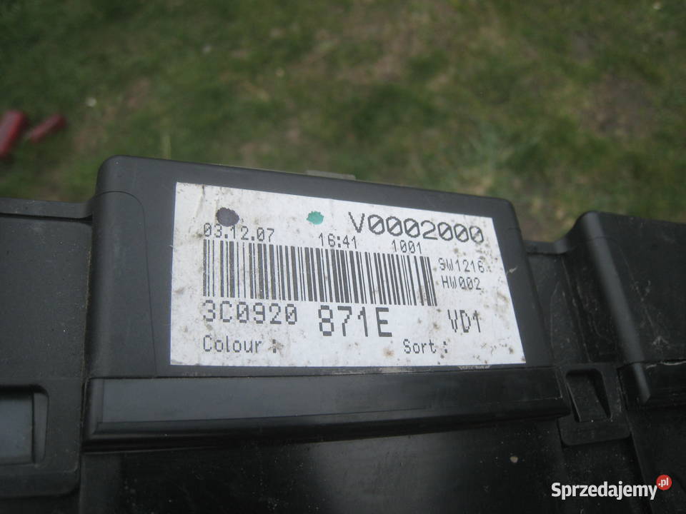 Zegary liczniki diesel Volkswagen Passat B6 05 osobowe małopolskie Kraków sprzedam