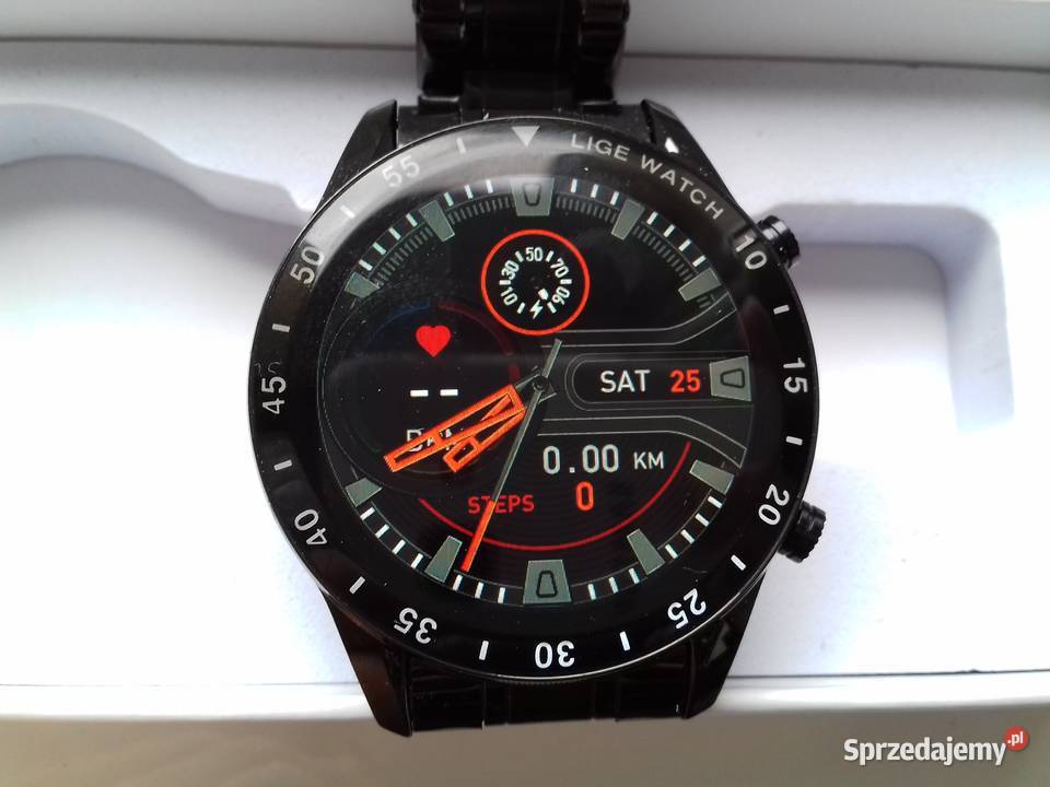 SmartWatch LIGE BW0189 Black Steel Belt BW0189A Pozostałe kujawsko-pomorskie Bydgoszcz
