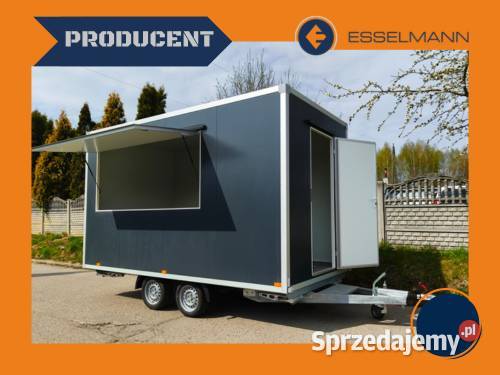 przyczepa handlowa z wyposażeniem Jarocin