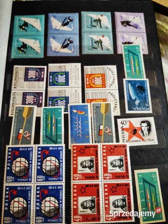 Znaczki polskie serie Puławy